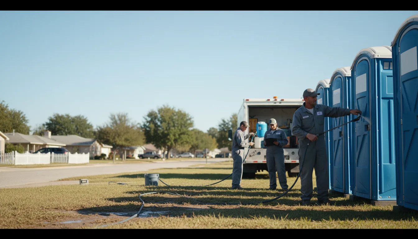 Long-Term Portable Toilet Rental in Flynn, TX near me